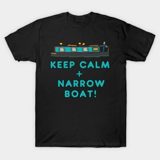 Keep Calm Narrowboat T-Shirt